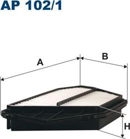 Filtron AP102/1 - Õhufilter parts5.com