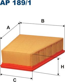 Filtron AP189/1 - Φίλτρο αέρα parts5.com