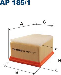 Filtron AP185/1 - Filtro de aire parts5.com