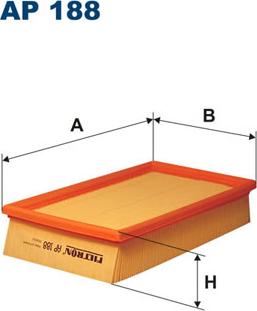 Filtron AP188 - Filtro de aire parts5.com