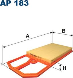 Filtron AP183 - Filtro de aire parts5.com