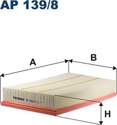 Filtron AP 139/8 - Air Filter parts5.com