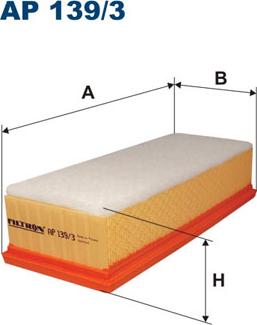 Filtron AP139/3 - Ilmansuodatin parts5.com