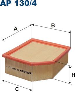 Filtron AP130/4 - Air Filter parts5.com