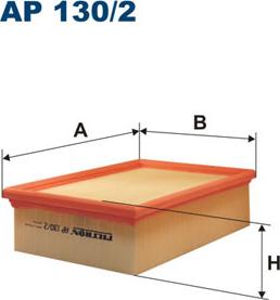 Filtron AP130/2 - Filtro de aire parts5.com