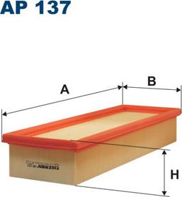 Filtron AP137 - Воздушный фильтр parts5.com