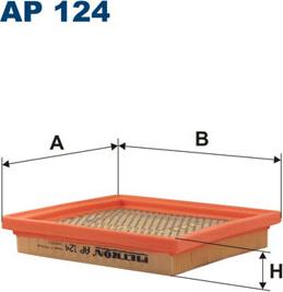 Filtron AP124 - Filtru aer parts5.com