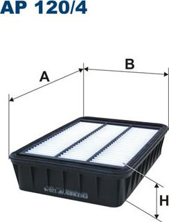 Filtron AP120/4 - Filtru aer parts5.com