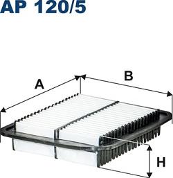 Filtron AP120/5 - Filtru aer parts5.com