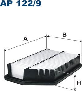 Filtron AP122/9 - Air Filter parts5.com