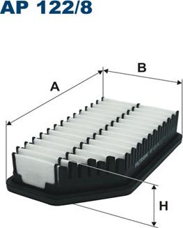 Filtron AP122/8 - Въздушен филтър parts5.com