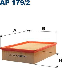 Filtron AP179/2 - Filtre à air parts5.com