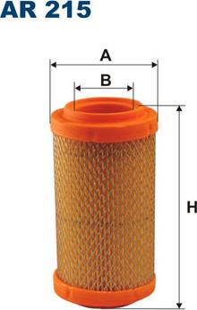 Filtron AR215 - Воздушный фильтр parts5.com