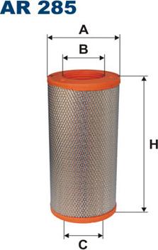 Filtron AR285 - Zracni filter parts5.com