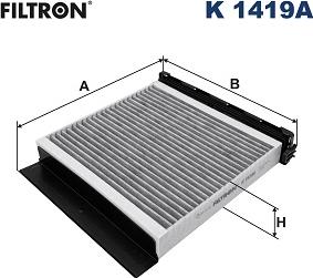 Filtron K 1419A - Filtro, aire habitáculo parts5.com