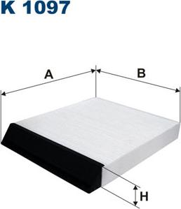 Filtron K1097 - Filtru, aer habitaclu parts5.com