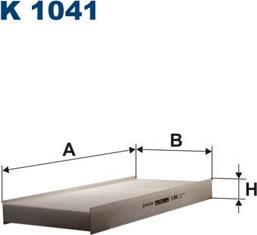 Filtron K1041 - Filter, Innenraumluft parts5.com