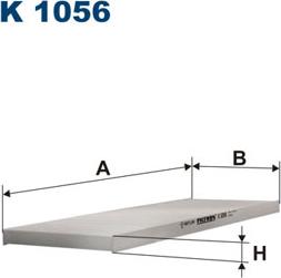 Filtron K1056 - Filtre, air de l'habitacle parts5.com