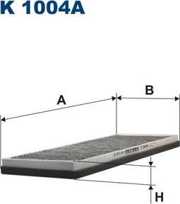 Filtron K1004A - Filter, Innenraumluft parts5.com