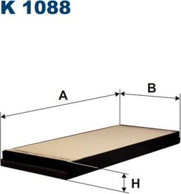 Filtron K1088 - Filtru, aer habitaclu parts5.com