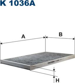 Filtron K1036A - Φίλτρο, αέρας εσωτερικού χώρου parts5.com