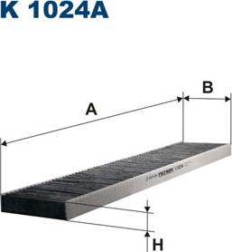 Filtron K1024A - Filtro, aire habitáculo parts5.com