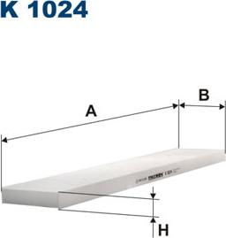 Filtron K1024 - Filtro, aire habitáculo parts5.com