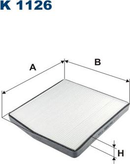 Filtron K1126 - Filtru, aer habitaclu parts5.com