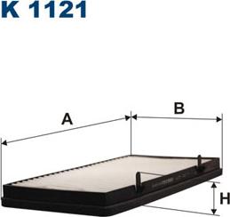 Filtron K1121 - Filter, zrak notranjega prostora parts5.com