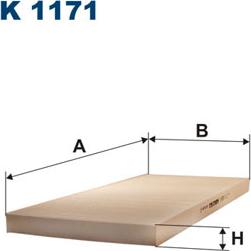 Filtron K1171 - Filtro, aire habitáculo parts5.com