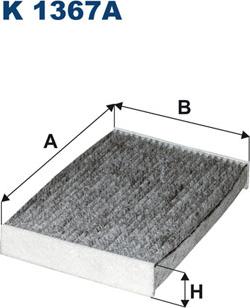 Filtron K1367A - Filter, zrak notranjega prostora parts5.com