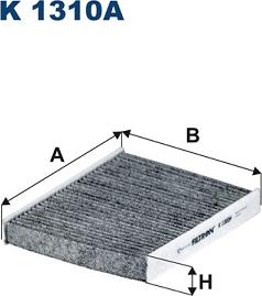 Filtron K1310A - Filtro, aire habitáculo parts5.com