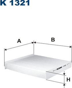 Filtron K1321 - Filtro, aire habitáculo parts5.com
