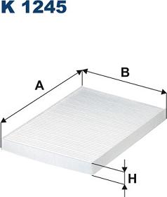 Filtron K1245 - Filter, interior air parts5.com