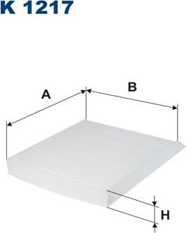 Filtron K1217 - Suodatin, sisäilma parts5.com