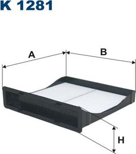 Filtron K1281 - Filtro, aire habitáculo parts5.com