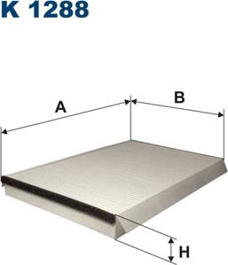 Filtron K1288 - Filter, interior air parts5.com