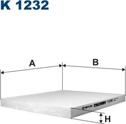 Filtron K1232 - Filtro, aire habitáculo parts5.com