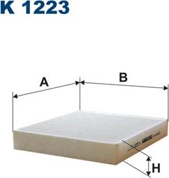 Filtron K1223 - Filtro, aire habitáculo parts5.com