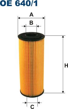 Filtron OE640/1 - Filtar za ulje parts5.com