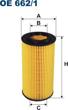 Filtron OE662/1 - Filtre à huile parts5.com