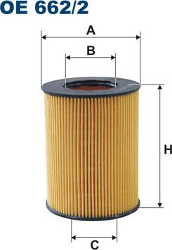 Filtron OE662/2 - Oil Filter parts5.com