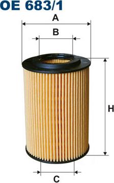 Filtron OE683/1 - Olejový filtr parts5.com