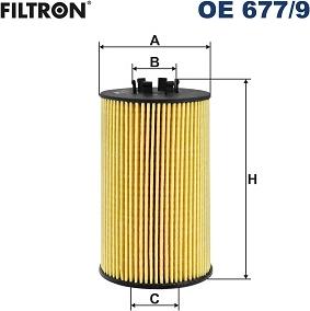 Filtron OE 677/9 - Масляный фильтр parts5.com