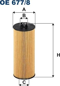 Filtron OE 677/8 - Oil Filter parts5.com