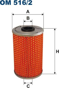 Filtron OM516/2 - Filtro de aceite parts5.com