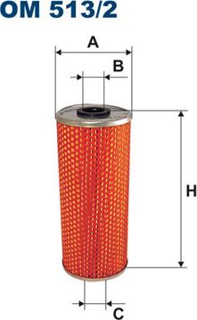 Filtron OM513/2 - Маслен филтър parts5.com