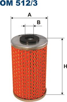 Filtron OM512/3 - Filtro hidráulico, transmisión automática parts5.com