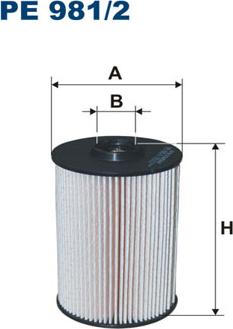 Filtron PE981/2 - Filtru combustibil parts5.com