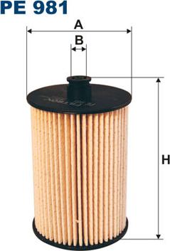 Filtron PE981 - Filtru combustibil parts5.com